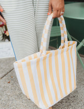 Load image into Gallery viewer, Striped Terry Tote Bag
