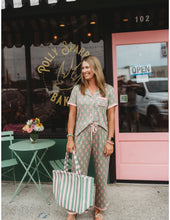 Load image into Gallery viewer, Striped Terry Tote Bag
