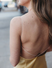 Load image into Gallery viewer, Cowl Neck Satin Midi Dress
