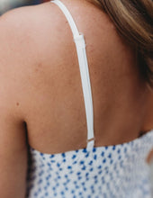 Load image into Gallery viewer, Vacation Back Smocked Ocean Print Strap

