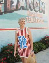 Load image into Gallery viewer, Ocean Sardines Print Dress
