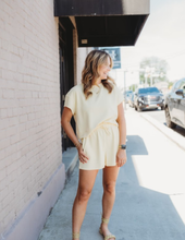 Load image into Gallery viewer, Luxe Sand Wash Rib Classic Tee Set
