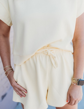 Load image into Gallery viewer, Luxe Sand Wash Rib Classic Tee Set
