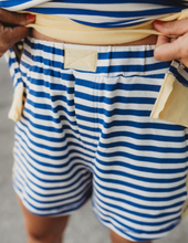 Load image into Gallery viewer, Striped Color Block Lounge Shorts (part of a set)
