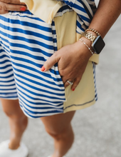 Load image into Gallery viewer, Striped Color Block Lounge Shorts (part of a set)
