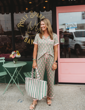 Load image into Gallery viewer, Charlotte Petal Sketch PJ Set
