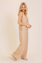 Load image into Gallery viewer, Vest top pant set
