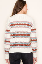 Load image into Gallery viewer, [54681] Textured Multi Colorblock Crew Neck Swea
