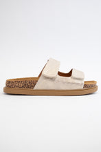 Load image into Gallery viewer, CORK SOLE SLIDE SANDAL
