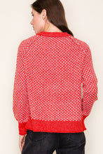 Load image into Gallery viewer, CREW NECK LONG BALLOON SLEEVE SWEATER
