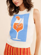 Load image into Gallery viewer, Juice Graphic Sweater Vest
