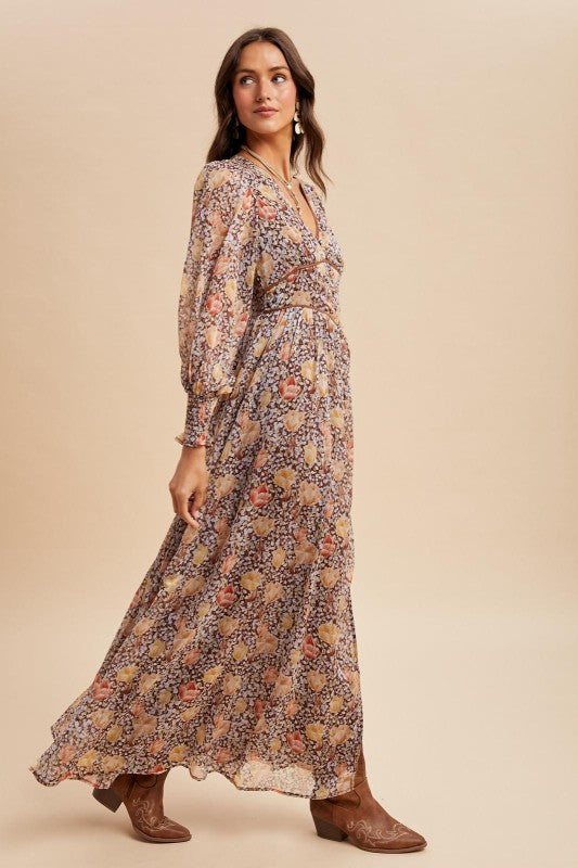 Flowy Button Down Maxi Dress