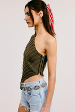 Load image into Gallery viewer, One-shoulder Asymmetrical Ribbed Knit To
