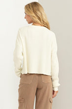 Load image into Gallery viewer, WAFFLE LONG-SLEEVE DROP SHOULDER TOP
