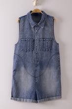 Load image into Gallery viewer, Very Jean Washed Denim Casual Romper
