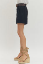 Load image into Gallery viewer, Solid front shorts belt included
