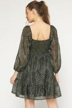 Load image into Gallery viewer, Floral print sweetheart neckline long sl

