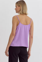Load image into Gallery viewer, Lace Front Spaghetti Strap Tank
