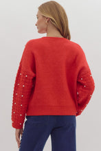 Load image into Gallery viewer, Pearl and Bow Sweater
