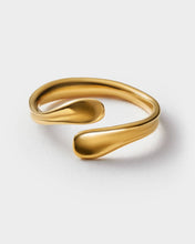 Load image into Gallery viewer, MOLTEN LUXE WRAP RING | Gold Coated |  A
