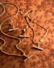 Load image into Gallery viewer, LUSTRE T-BAR BRACELET | Gold Coated | 7"
