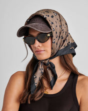 Load image into Gallery viewer, SATIN MULTIWAY SCARF | SMALL LEOPARD
