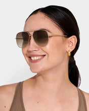 Load image into Gallery viewer, KATIE LOXTON BALI SUNGLASSES | Gold Meta
