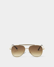 Load image into Gallery viewer, KATIE LOXTON BALI SUNGLASSES | Gold Meta
