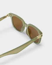Load image into Gallery viewer, KATIE LOXTON MANHATTAN SUNGLASSES | Frosted Green

