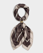 Load image into Gallery viewer, SATIN MULTIWAY SCARF | KL SCRIPT LOGO
