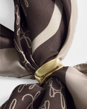 Load image into Gallery viewer, SATIN MULTIWAY SCARF | KL SCRIPT LOGO
