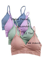 Load image into Gallery viewer, Seamless Bra w N Neck and Adj Straps
