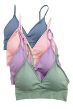 Load image into Gallery viewer, Seamless Bra w N Neck and Adj Straps
