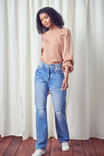 Load image into Gallery viewer, ULTRA HIGH RISE STRAIGHT JEANS

