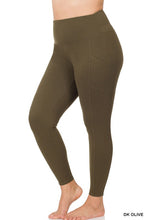 Load image into Gallery viewer, PLUS BRUSHED MICROFIBER LEGGING
