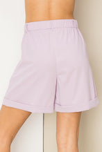 Load image into Gallery viewer, HIGH-WAISTED PLEATED SHORTS
