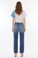 Load image into Gallery viewer, High Rise Exposed Button Fly Straight Fit Jeans

