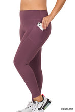 Load image into Gallery viewer, PLUS ATHLETIC WIDE WAISTBAND FULL LENGTH LEGGING
