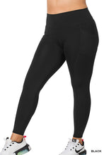 Load image into Gallery viewer, PLUS ATHLETIC WIDE WAISTBAND FULL LENGTH LEGGING
