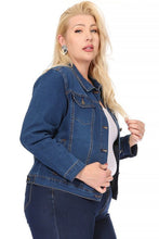 Load image into Gallery viewer, PLUS Denim Jacket
