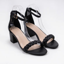 Load image into Gallery viewer, THIN BRAIDED UPPER ANKLE STRAP HEEL
