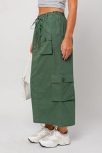 Load image into Gallery viewer, CARGO MAXI SKIRT
