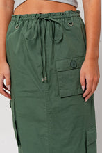 Load image into Gallery viewer, CARGO MAXI SKIRT
