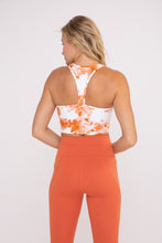 Load image into Gallery viewer, Citrus Floral Extreme Racerback Sports Bra
