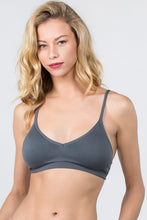 Load image into Gallery viewer, Seamless Bra w N Neck and Adj Straps
