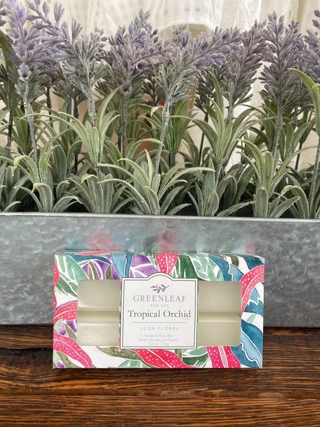 Scented Wax Bar Tropical Orchid