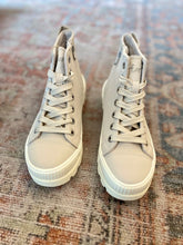 Load image into Gallery viewer, FOREVER High Top Lace Lug Sole Sneaker
