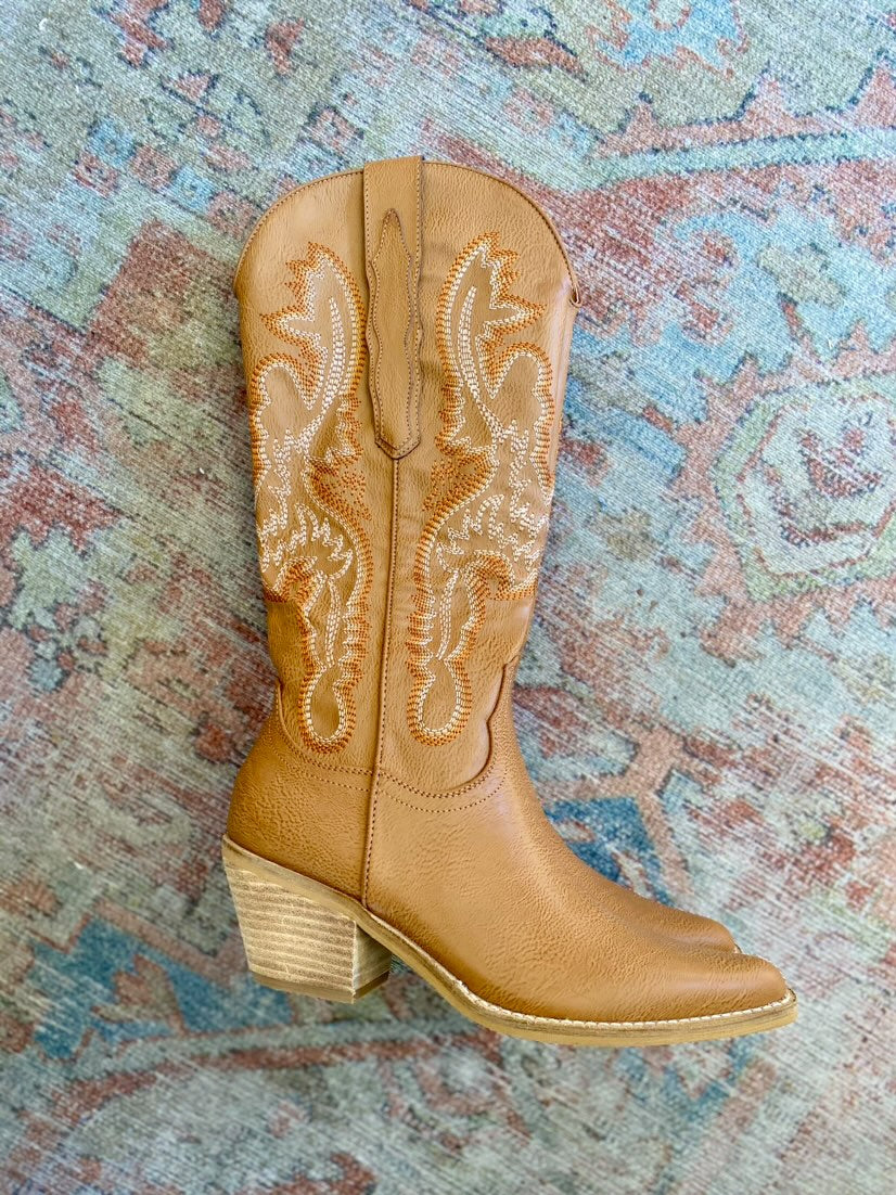 Natalie Tall Western Boot