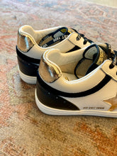 Load image into Gallery viewer, Vintage Havana Gold Tab High Top Sneaker

