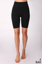Load image into Gallery viewer, Ribbed High waist Shorts
